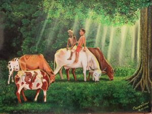 Krishna Painting