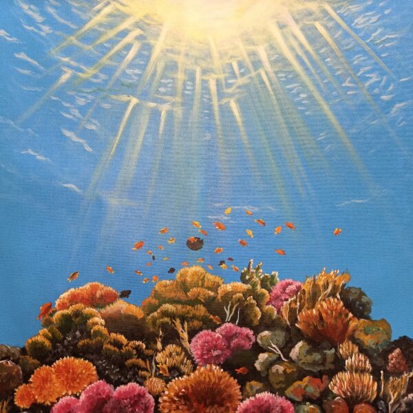 Original Painting: Great Barrier Reef (Coral Reef) Australia