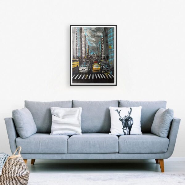 Original Painting: Crossing - Image 6