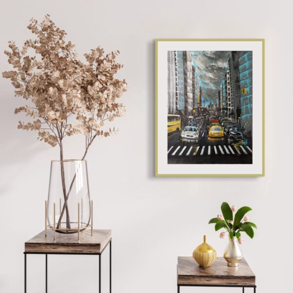 Original Painting: Crossing - Image 4