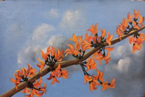 Original Painting - Palash