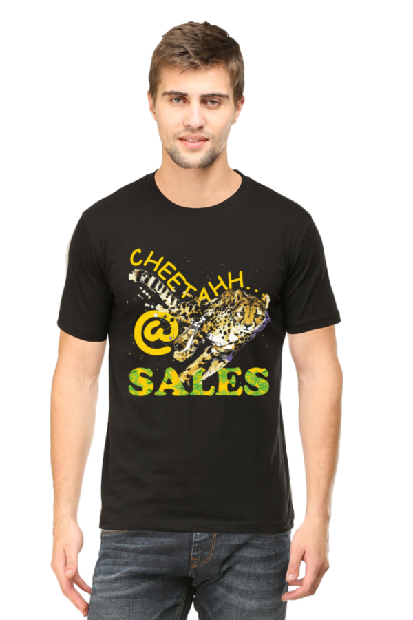 Professional Business Casual Tee- Cheetah at Sales