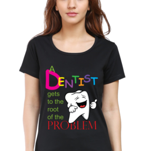 Professional Business Casual Tee – Dentist