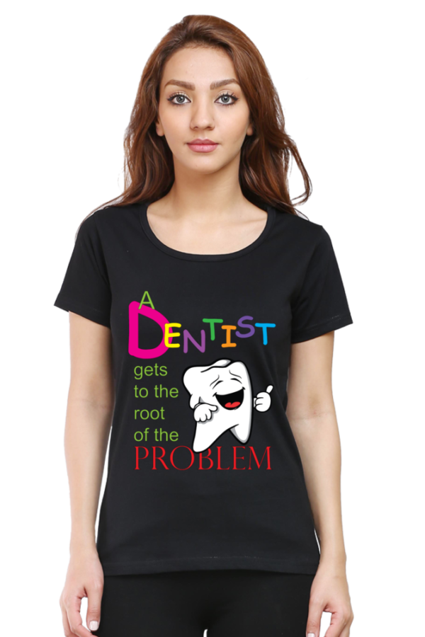 Professional Business Casual Tee – Dentist