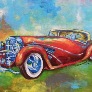 Vintage Car Painting 1