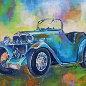 Vintage Car Painting 2