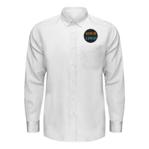Embroidered Men's Office Shirt