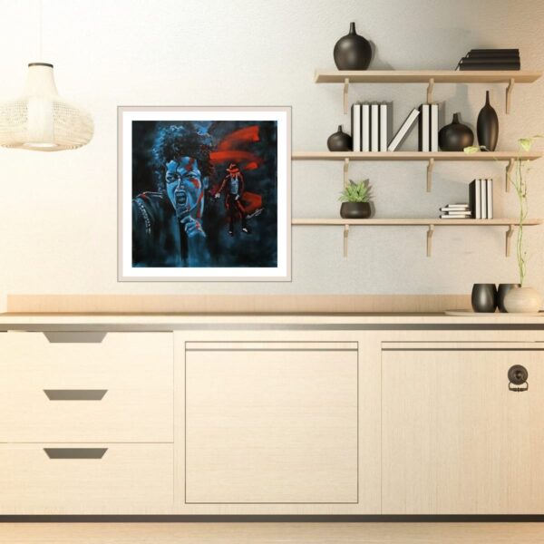 Michael Jackson Painting – 80s Pop Nostalgia on Canvas - Image 6