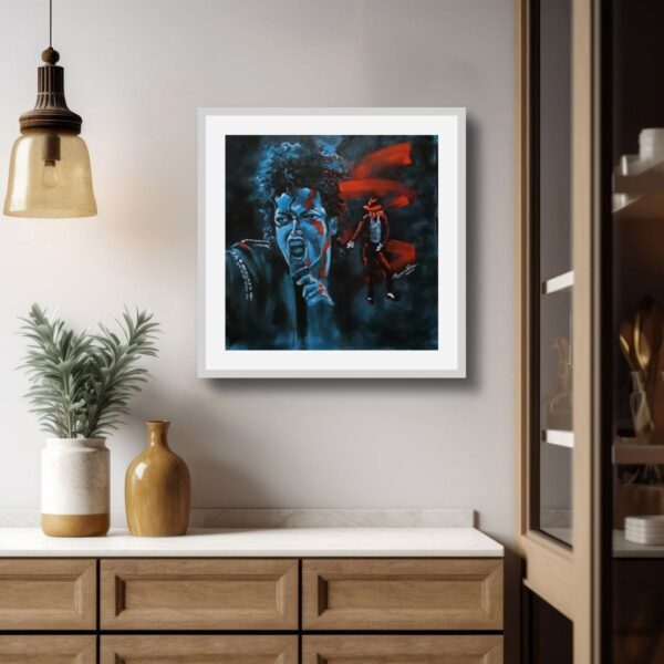 Michael Jackson Painting – 80s Pop Nostalgia on Canvas - Image 4