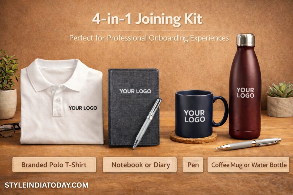 Joining Kit for New Employees - 4-in-1 Joining Kit- STYLEINDIATODAY.COM