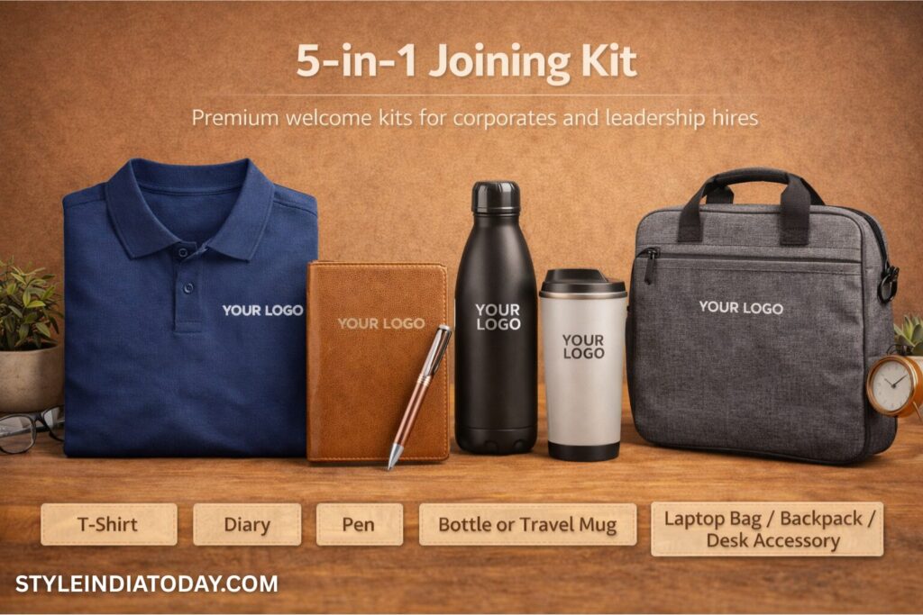 Joining Kit for New Employees - 5-in-1 Joining Kit- STYLEINDIATODAY.COM