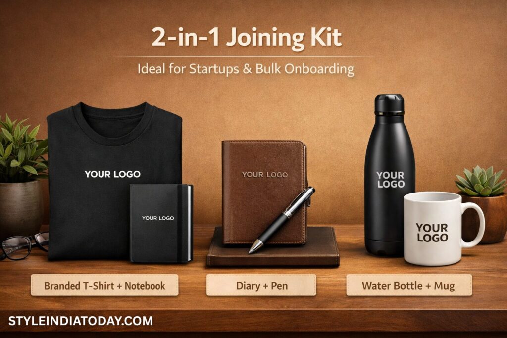 Joining Kit for New Employees - 2-in-1 Joining Kit- STYLEINDIATODAY.COM