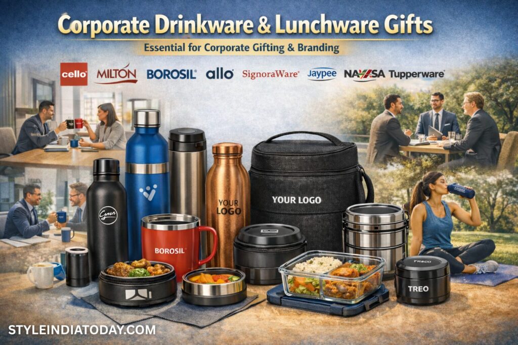 Corporate Drinkware & Lunchware Gifts- STYLEINDIATODAY.COM