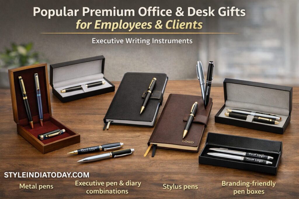 Popular Premium Office & Desk Gifts for Employees & Clients- Executive Writing Instruments- STYLEINDIATODAY.COM