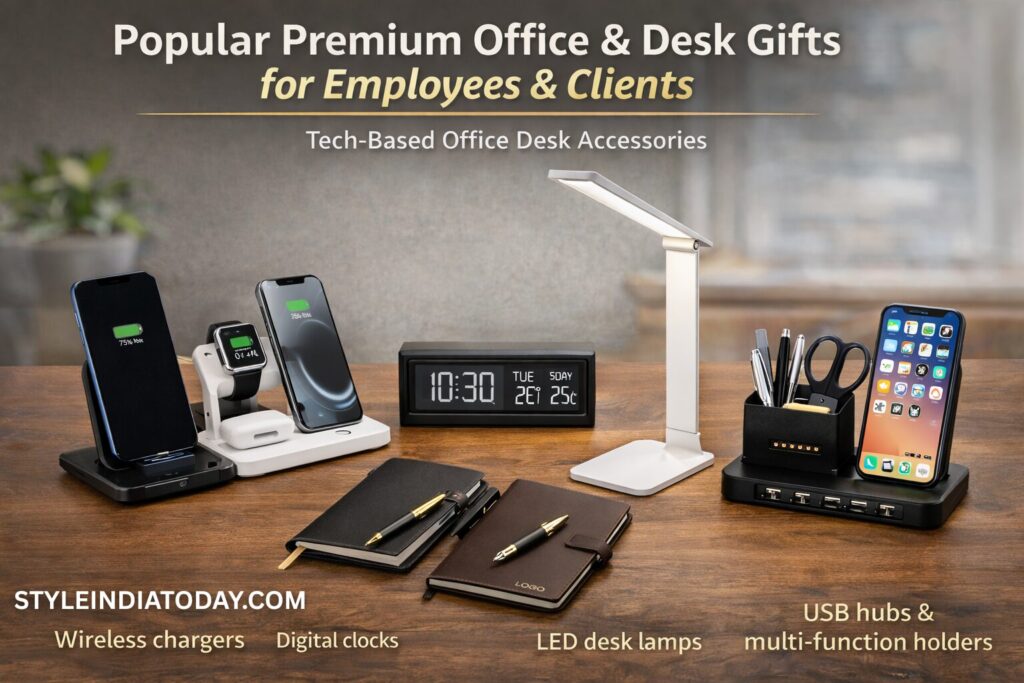 Popular Premium Office & Desk Gifts for Employees & Clients​- Tech-Based Office Desk Accessories​- STYLEINDIATODAY.COM